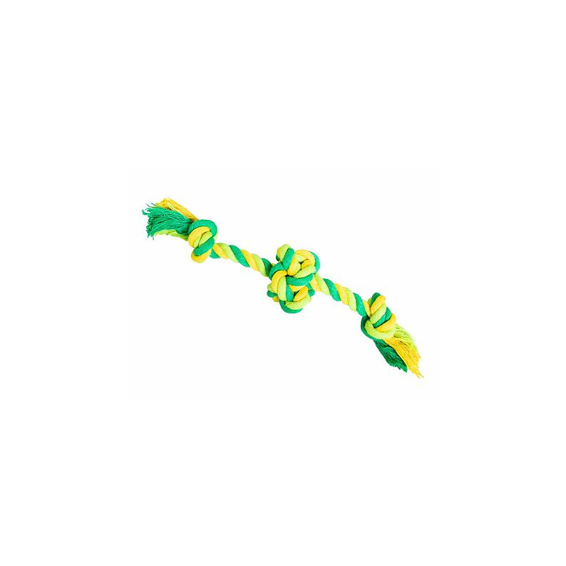 Míč se 2 rameny HipHop bavlněný, limetková, zelená