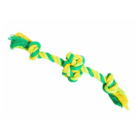 Míč se 2 rameny HipHop bavlněný, limetková, zelená