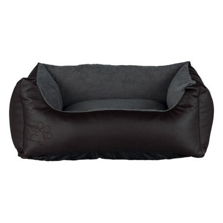 Vital Bed JONNA ortopedický obdélníkový pelech 120 x 80 cm, manšestrový plyš, šalvějová