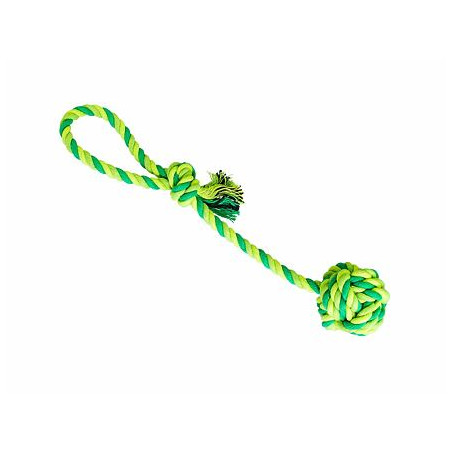 Přetahovadlo HipHop bavlněný míč, sv.zelená, tm.zelená, khaki