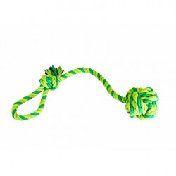 Přetahovadlo HipHop bavlněný míč, sv.zelená, tm.zelená, khaki