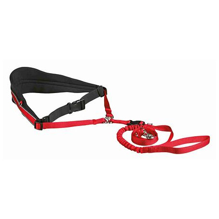 Pás na běh s nylonovým vodítkem pro střední a větší psy