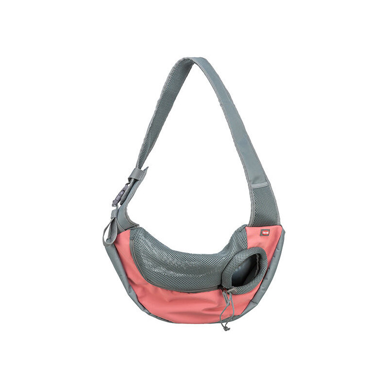 Front Sling - přední nosítko/taška, 50 x 25 x 18 cm, růžová/šedá(max. 5kg)