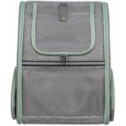 Transportní batoh CHLOE, 39 x 43 x 27 cm, do 8 kg, světlešedá