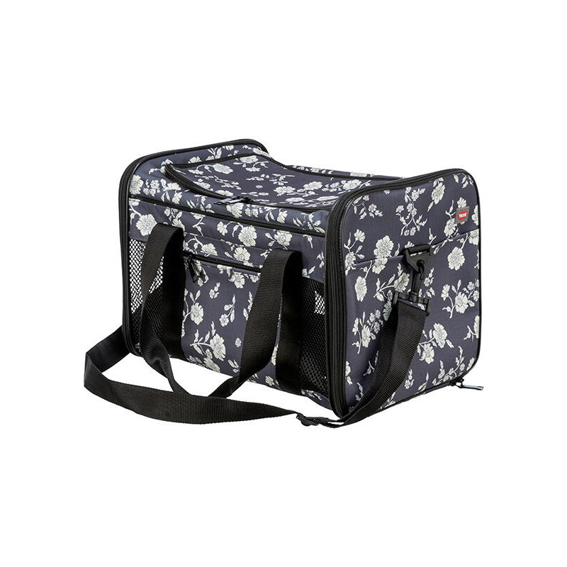 Transportní taška ADRINA, 26 x 27 x 42 cm, do 7 kg, černá