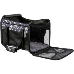 Transportní taška ADRINA, 26 x 27 x 42 cm, do 7 kg, černá