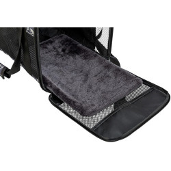 Transportní taška ADRINA, 26 x 27 x 42 cm, do 7 kg, černá