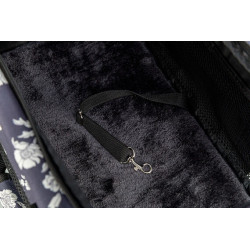 Transportní taška ADRINA, 26 x 27 x 42 cm, do 7 kg, černá