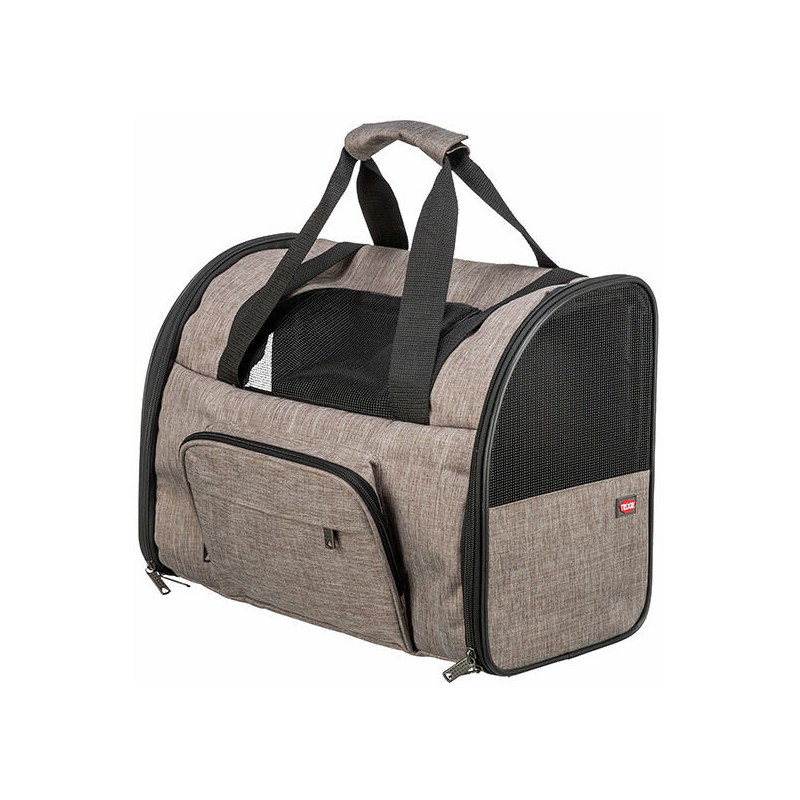 Transportní batoh SHIVA, 41 x 30 x 21 cm, do 8 kg, hnědá/béžová