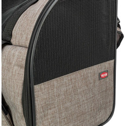 Transportní batoh SHIVA, 41 x 30 x 21 cm, do 8 kg, hnědá/béžová