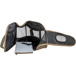 Transportní taška ALISON, 20 x 29 x 43 cm, do 8 kg, písková