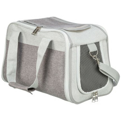 Transportní taška LIBBY, 25 x 27 x 42 cm, do 7 kg, šedá