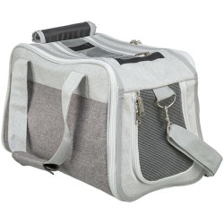 Transportní taška LIBBY, 25 x 27 x 42 cm, do 7 kg, šedá