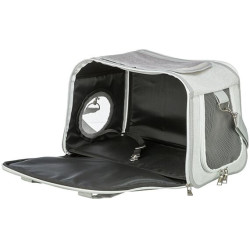 Transportní taška LIBBY, 25 x 27 x 42 cm, do 7 kg, šedá