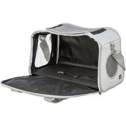 Transportní taška LIBBY, 25 x 27 x 42 cm, do 7 kg, šedá